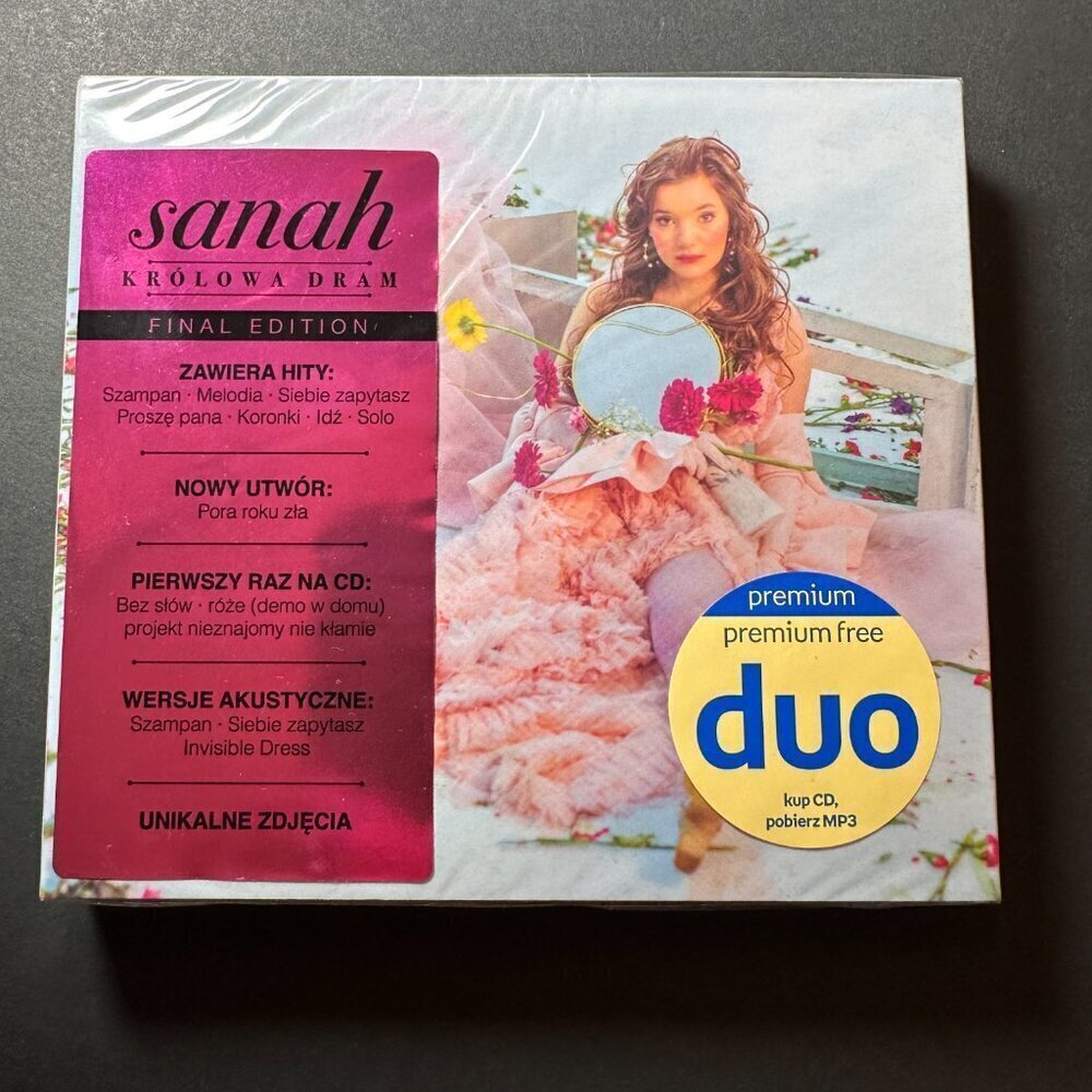 POILSH SINGER - SANAH  2 CD's "KROLOWA "DRAM" FINAL EDITION